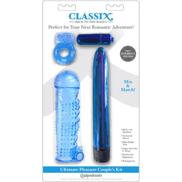 Kit Coppie Ultimate Pleasure: Vibratore e Anello C Elastico